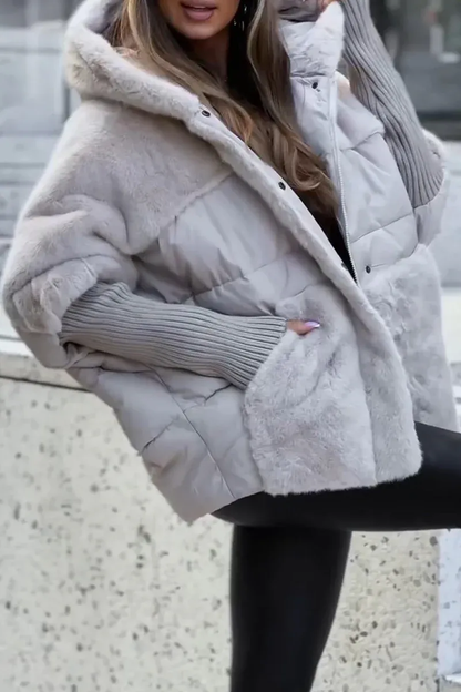 Veste thermo avec capuche pour l'hiver